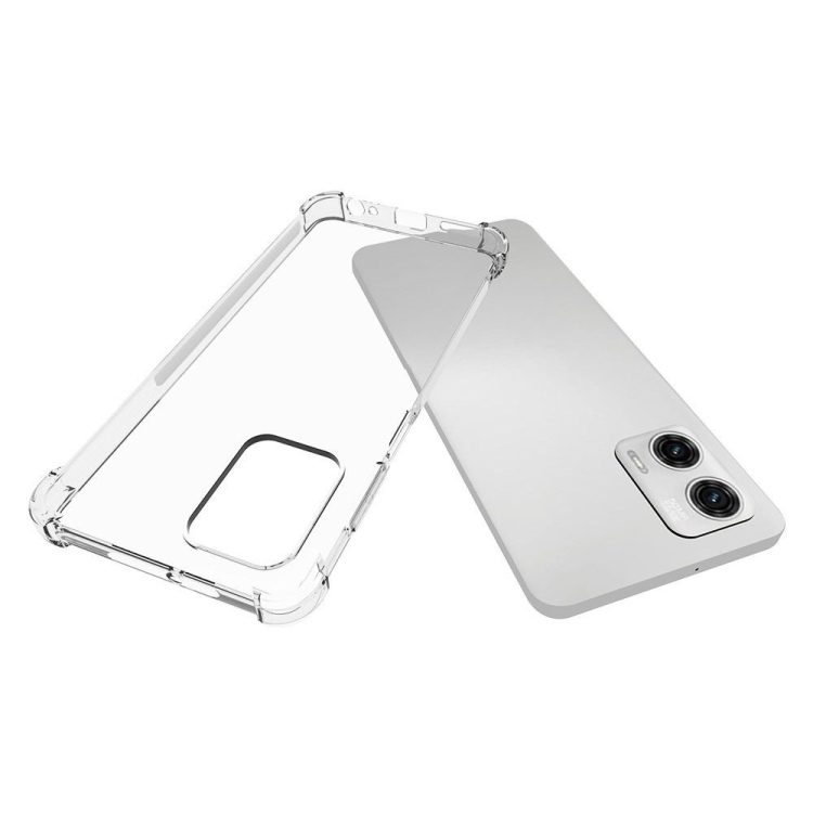 Silikónový kryt na Motorola Moto G73 5G - priesvitný