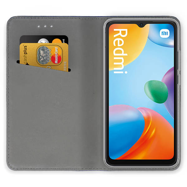 SKLO + PUZDRO 2v1 pre Xiaomi Redmi A1 / Redmi A2 - Knižkové MAGNET bordové