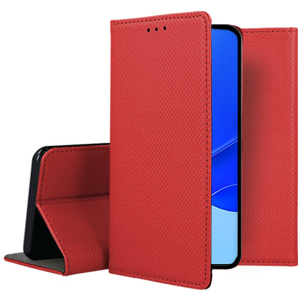 Knižkové puzdro pre Huawei Nova 10 SE - MAGNET červené