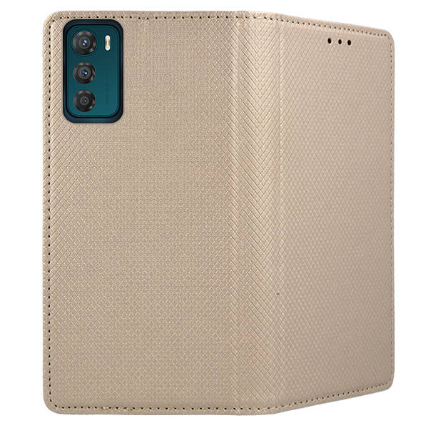 Knižkové puzdro pre Motorola Moto G42 - Smart Magnet zlaté
