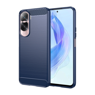 Silikónový kryt pre Honor 90 5G - CARBON modrý