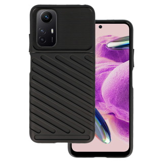 Silikónový kryt na Xiaomi Redmi Note 12S - THUNDER čierny
