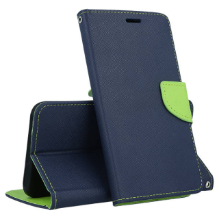 Knižkové puzdro na Xiaomi Redmi Note 12S - SMART FANCY modro zelené