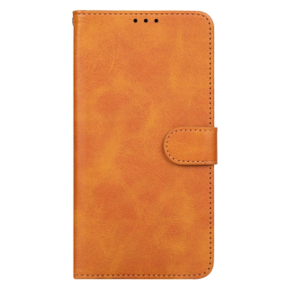 Knižkové puzdro pre Motorola Moto G14 - SOLID hnedé