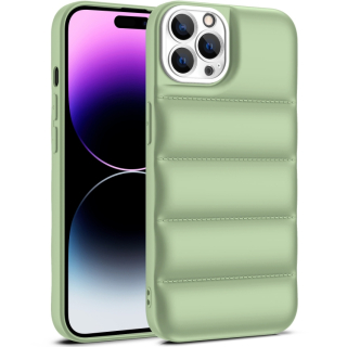 Zadný ochranný kryt pre iPhone 15 Pro Max - AIRBAG zelený