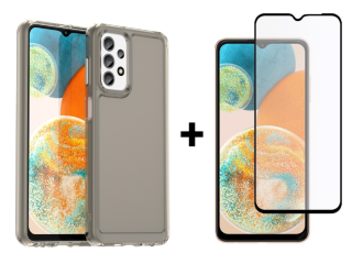 SKLO + PUZDRO 2v1 pre Samsung Galaxy A23 / A23 5G - Silikónové CANDY Dynamic