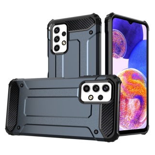 Tvrdený kryt pre Samsung Galaxy A23 / A23 5G - HYBRID ARMOR modrý