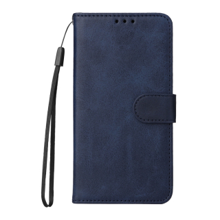 Knižkové puzdro pre Xiaomi Redmi Note 12 - Knižkové SOLID modré