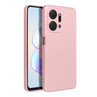 Zadný kryt pre Honor X7a - Silikónový METALLIC ružový