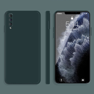 MATT Silikónový obal pre Samsung Galaxy A50 - zelený