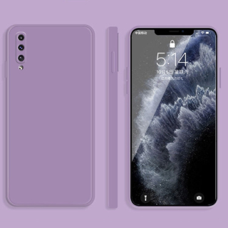 MATT Silikónový obal pre Samsung Galaxy A50 - fialový