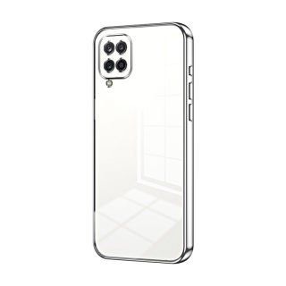 PLATE Zadný kryt pre Samsung Galaxy A12 - silver