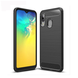 CARBON Zadný obal pre Samsung Galaxy A20e - čierny