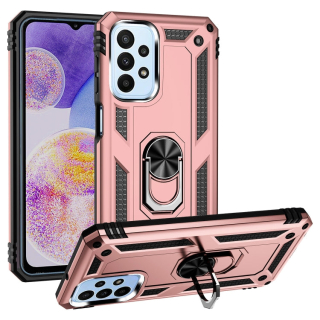 RING ARMOR Tvrdený kryt pre Samsung Galaxy A23 / A23 5G - ružový