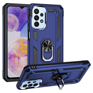 RING ARMOR Tvrdený kryt pre Samsung Galaxy A23 / A23 5G - modrý