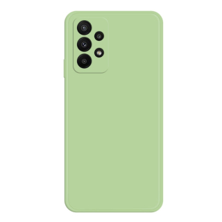 MATT Silikónový obal pre Samsung Galaxy A23 / A23 5G - svetlo zelený