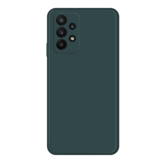 MATT Silikónový obal pre Samsung Galaxy A23 / A23 5G - tmavo zelený