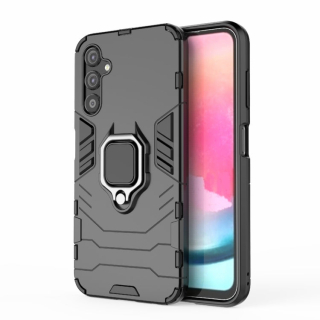 RING HOLDER ARMOR Tvrdený kryt pre Samsung Galaxy A25 5G - čierny