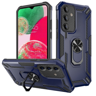 WARSHIP ARMOR Tvrdený kryt pre Samsung Galaxy A34 5G - modrý