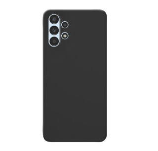 MATT Silikónový Zadný kryt pre Samsung Galaxy A13 4G - čierny