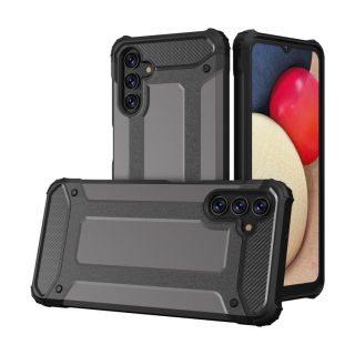 HYBRID Tvrdený Zadný kryt pre Samsung Galaxy A13 4G - čierny