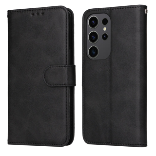 SOLID Knižkové puzdro pre Samsung Galaxy S24 Ultra 5G - čierne
