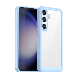 ACRYLIC Zadný kryt pre Samsung Galaxy S24 Plus 5G - modrý