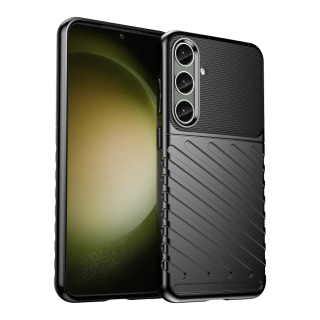 THUNDER Ochranný kryt pre Samsung Galaxy S24 Plus 5G - čierny