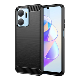 CARBON Zadný obal pre Honor X7a - čierny