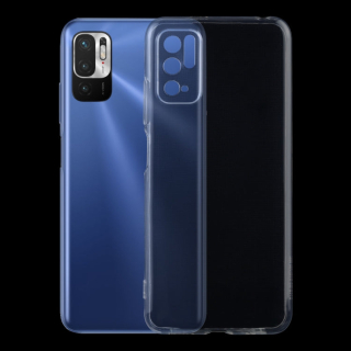 TRANSPARENTNÝ Silikónový obal pre Xiaomi Redmi Note 10 5G - priesvitný