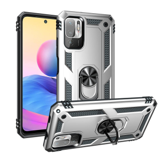 RING ARMOR Tvrdený kryt pre Xiaomi Redmi Note 10 5G - sivý