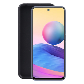 MATT Silikónový obal pre Xiaomi Redmi Note 10 5G - čierny