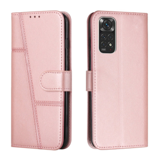 CALF Knižkové puzdro pre Xiaomi Redmi Note 11 / Note 11S - ružové