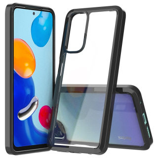 ACRYLIC Zadný kryt pre Xiaomi Redmi Note 11 / Note 11S - čierny