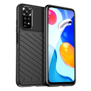 THUNDER Ochranný kryt pre Xiaomi Redmi Note 11 / Note 11S - čierny