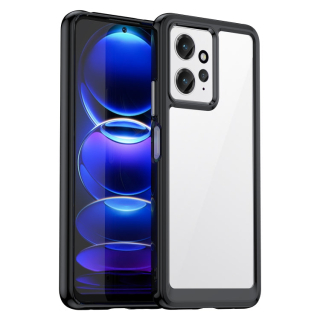 ACRYLIC Zadný kryt pre Xiaomi Redmi Note 12 4G - čierny