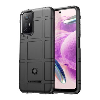 RUGGED Zadný kryt pre Xiaomi Redmi Note 12S - čierny