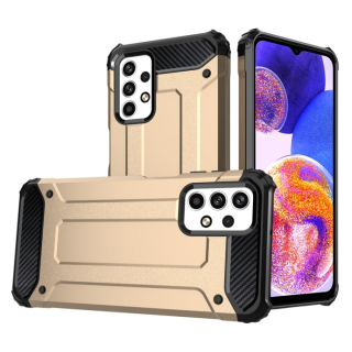 HYBRID Tvrdený Zadný kryt pre Samsung Galaxy A23 / A23 5G - zlatý