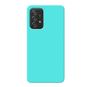 MATT Silikónový Zadný kryt pre Samsung Galaxy A52 / A52 5G / A52s - mentolový