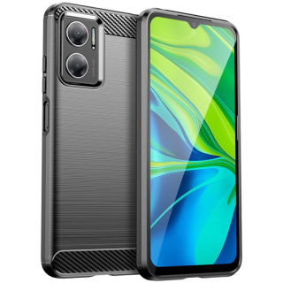 CARBON Zadný obal pre Xiaomi Redmi 10 5G - čierny