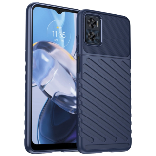 THUNDER Ochranný kryt pre Motorola Moto E22 / E22i - modrý