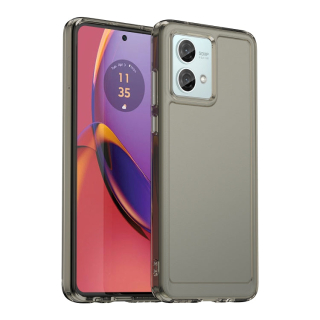 CANDY Zadný obal pre Motorola Moto G84 5G - sivý