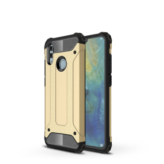 HYBRID ARMOR Tvrdený kryt pre Huawei P Smart 2019 / Honor 10 Lite - zlatý