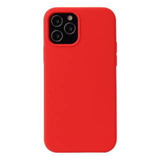 MATT Silikónový obal pre Apple iPhone 12 mini - červený