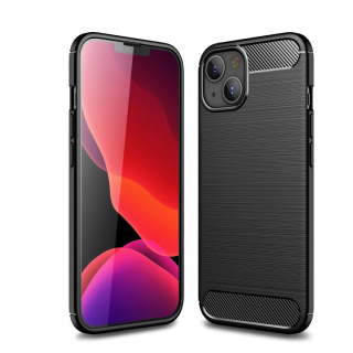CARBON Zadný obal pre Apple iPhone 13 - čierny