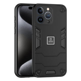 HOLDER ARMOR Tvrdený kryt pre Apple iPhone 13 Pro - čierny