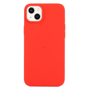 MATT Silikónový obal pre Apple iPhone 14 Plus - červený