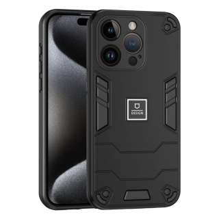 HOLDER ARMOR Tvrdený kryt pre Apple iPhone 14 Pro - čierny