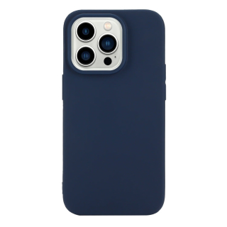MATT Silikónový obal pre Apple iPhone 14 Pro Max - modrý