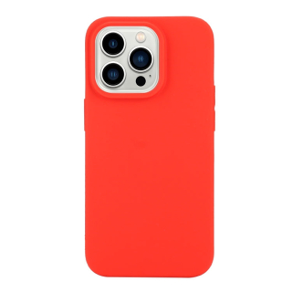 MATT Silikónový obal pre Apple iPhone 14 Pro Max - červený